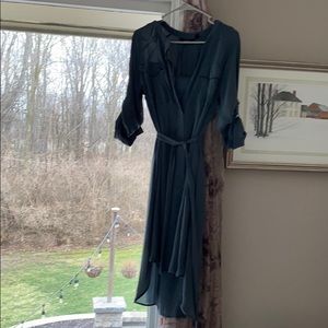 Casual simply Vera dress - dusty blue - size M
